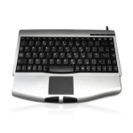 Accuratus 540 keyboard Office USB QWERTY UK English Black, Silver