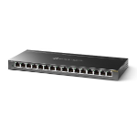 TP-LINK TL-SG116E Unmanaged Gigabit Ethernet (10/100/1000) Black