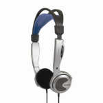 Koss KTXPRO1 headphones/headset Head-band 3.5 mm connector Black, Blue, Silver