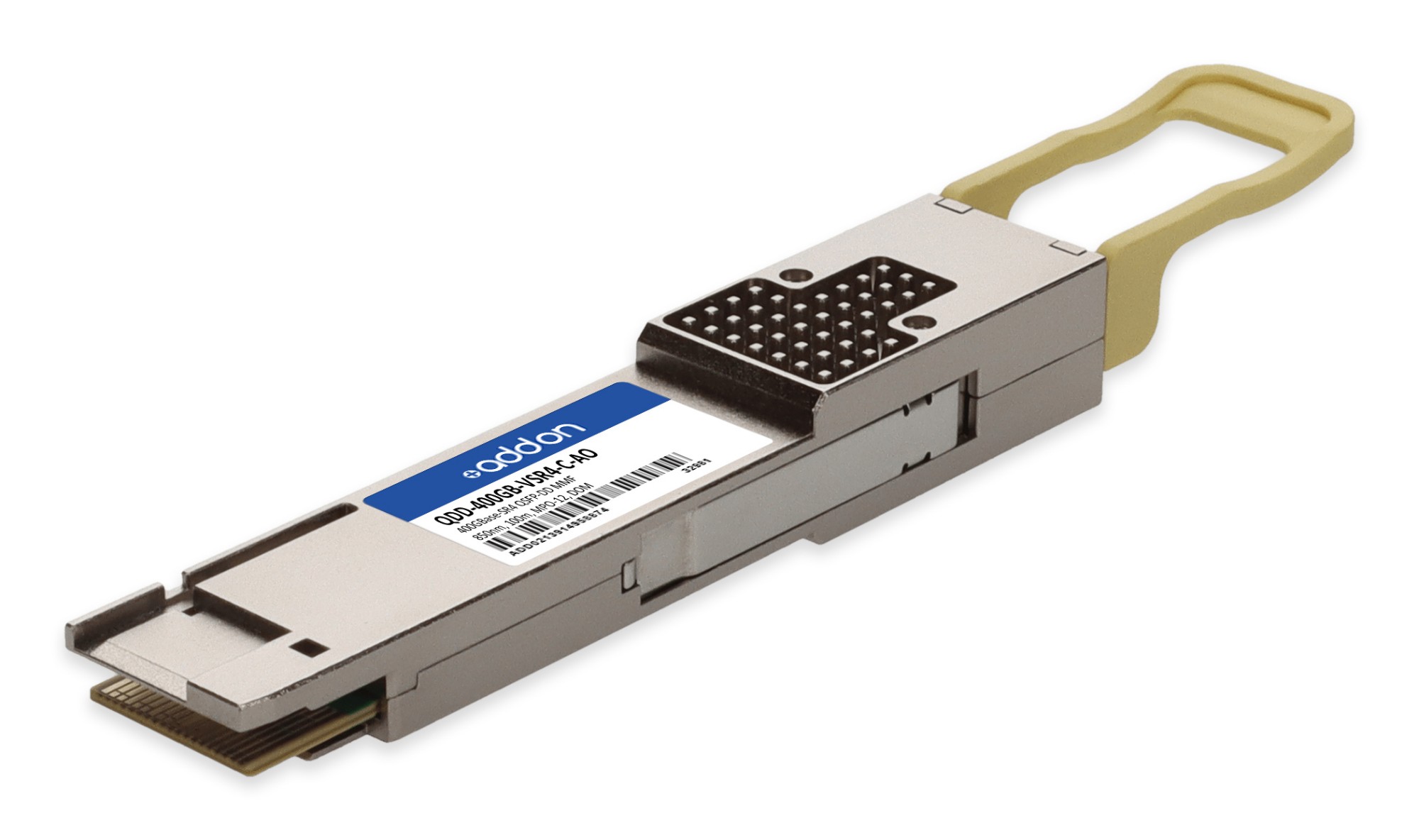 AddOn Networks QDD-400GB-VSR4-C-AO Compatible 400G QSFP-DD 50 m TAA Compliant Transceiver AddOn Networks QDD-400GB-VSR4-C-AO Compatible 400G QSFP-DD 50 m TAA Compliant Transceiver