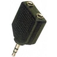 Image of Microconnect 3.5mm - 2x3.5mm Black