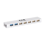 Tripp Lite U360-007C-2X3 interface hub USB 3.2 Gen 1 (3.1 Gen 1) Micro-B 5000 Mbit/s White