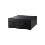 ASUS PN62S-BB7054MD PC/workstation barebone Black i7-10710U 1.1 GHz