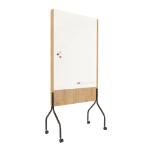 Rocada NATURAL Mobile Whiteboard Double Sided - Oak