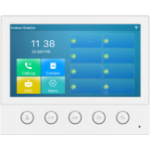 Fanvil 7-inch colour touch screen SIP indoor station with 5 function buttons