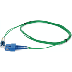 AddOn Networks ADD-SC-LC-2M9SMF-GN fiber optic cable 78.7" (2 m) OFNR OS2 Green