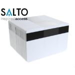 Salto PCM01KB50HI 1k Contactless Smartcard with Hi-Co Magnetic Stripe â€“ Pack of 100