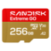 SanDisk Extreme GO 256 GB MicroSDXC UHS-I