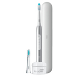 Oral-B Pulsonic Slim Luxe 4500 - Adult - Sonic toothbrush - Daily care - Sensitive - Whitening - 62000 movements per minute - Platinum - 2 min