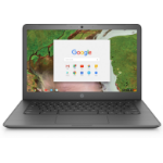 HP Chromebook 14 G5 35.6 cm (14") Full HD Intel® Celeron® N3350 4 GB LPDDR4-SDRAM 32 GB eMMC ChromeOS Grey