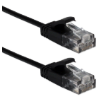 QVS CC715S-07BK networking cable Black 82.7" (2.1 m) Cat6