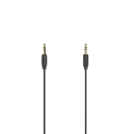 Hama 00205117 audio cable 0.5 m 3.5mm Black