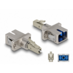 DeLOCK Optical Fiber Hybrid Coupler LC Simplex male to SC Simplex female beige