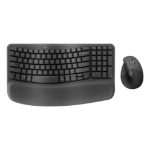 Logitech Wave Keys and Lift Combo keyboard Mouse included Universal Bluetooth QWERTY US English Graphite