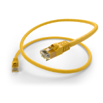 UNC PC6-09F-YLW-S networking cable Yellow 107.9" (2.74 m) Cat6