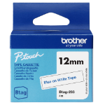 Brother BTAG-233 DirectLabel-etikettes blue on white 12mm x 4m for Brother Btag 12mm