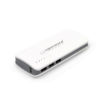 Esperanza EMP106WE power bank 8000 mAh Grey, White