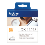 Brother DK-11218 DirectLabel Etikettes round 24mm 1000 for Brother P-Touch QL/700/800/QL 12-102mm/QL 12-103.6mm