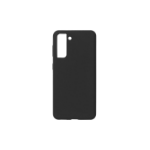eSTUFF Silk-touch Silicone Case for Samsung Galaxy S21 5G - Black