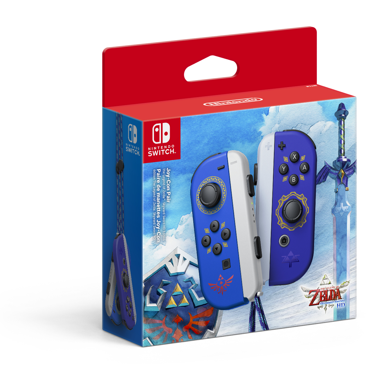 Nintendo Joy-Con Set (L+R) – The Legend of Zelda: Skyward Sword HD Edi Nintendo Joy-Con Set (L+R) – The Legend of Zelda: Skyward Sword HD Edi