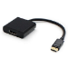 AddOn Networks DISPORT2HDMIA video cable adapter Black
