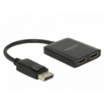 DeLOCK DisplayPort 1.4 Splitter 1 x DisplayPort to 2 x HDMI MST