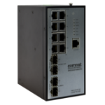 ComNet CNXE2GE2TX8MSPOE network switch Managed L2+ 2.5G Ethernet (100/1000/2500) Power over Ethernet (PoE) DIN rail Black