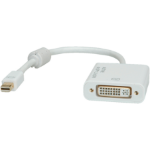 ROLINE 12.03.3137 video cable adapter 0.1 m Mini DisplayPort DVI-D White