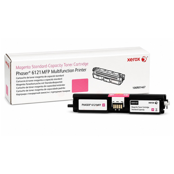 Xerox 106R01467 Toner magenta, 2.6K pages/5% for Xerox Phaser 6121