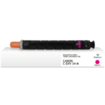 PrintMate CANON C-EXV34 M, remanufactured toner, Magenta 19000p