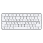 Apple Magic keyboard USB + Bluetooth QWERTY Ukrainian Aluminium, White