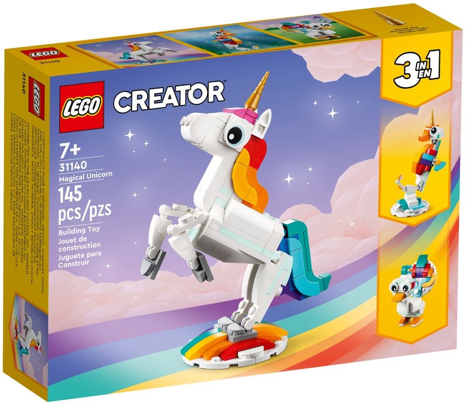 LEGO Creator 3w1 31140 Magiczny jednor