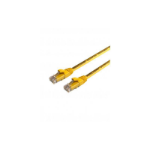 Mercodan UltraFlex Patchkabel KAT6 UTP, 0,25m, Gul, LSZH Halogenfri, AWG26, kobber, FLUKE testet networking cable Yellow 0.25 m Cat6 U/UTP (UTP) Round