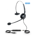 Yealink UH33 Headset Wired Head-band Office/Call center Black