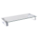 LogiLink BP0027 monitor mount / stand 81.3 cm (32") Desk Metallic, Transparent