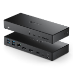 ALOGIC USB-C Triple Display DP Alt. Mode Docking Station – MA3 with 100W Power Delivery - 2 x DP and 1 x HDMI with up to 4K 60Hz Support