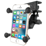 RAM Mounts X-Grip Phone Mount with Glare Shield Clamp Base