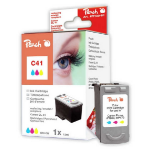 Peach PI100-61 inktcartridge 1 stuk(s) Cyaan, Magenta, Geel