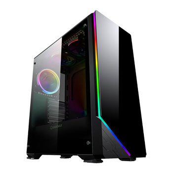 GAMEMAX Shadow RGB Chassis Tempered Glass 1x 120mm Fan Radiator Support ATX/MicroATX/Mini ITX USB 3.0 GAMEMAX Shadow RGB Chassis Tempered Glass 1x 120mm Fan Radiator Support ATX/MicroATX/Mini ITX USB 3.0