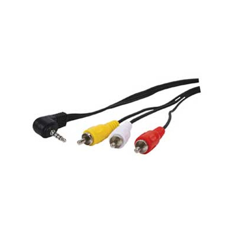 Image of FDL 1M 3.5mm STEREO JACK - 3 PHONO PLUGS