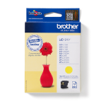 Brother LC-121Y Ink cartridge yellow, 300 pages ISO/IEC 24711, Content 3,9 ml for Brother DCP-J 132/MFC-J 285