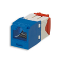Panduit CJ5E88TGBU-24 wire connector RJ-45 Blue, Red, White
