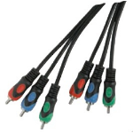 Schwaiger CIK5320 component videokabel (YPbPr) 2 m 3 x RCA Zwart