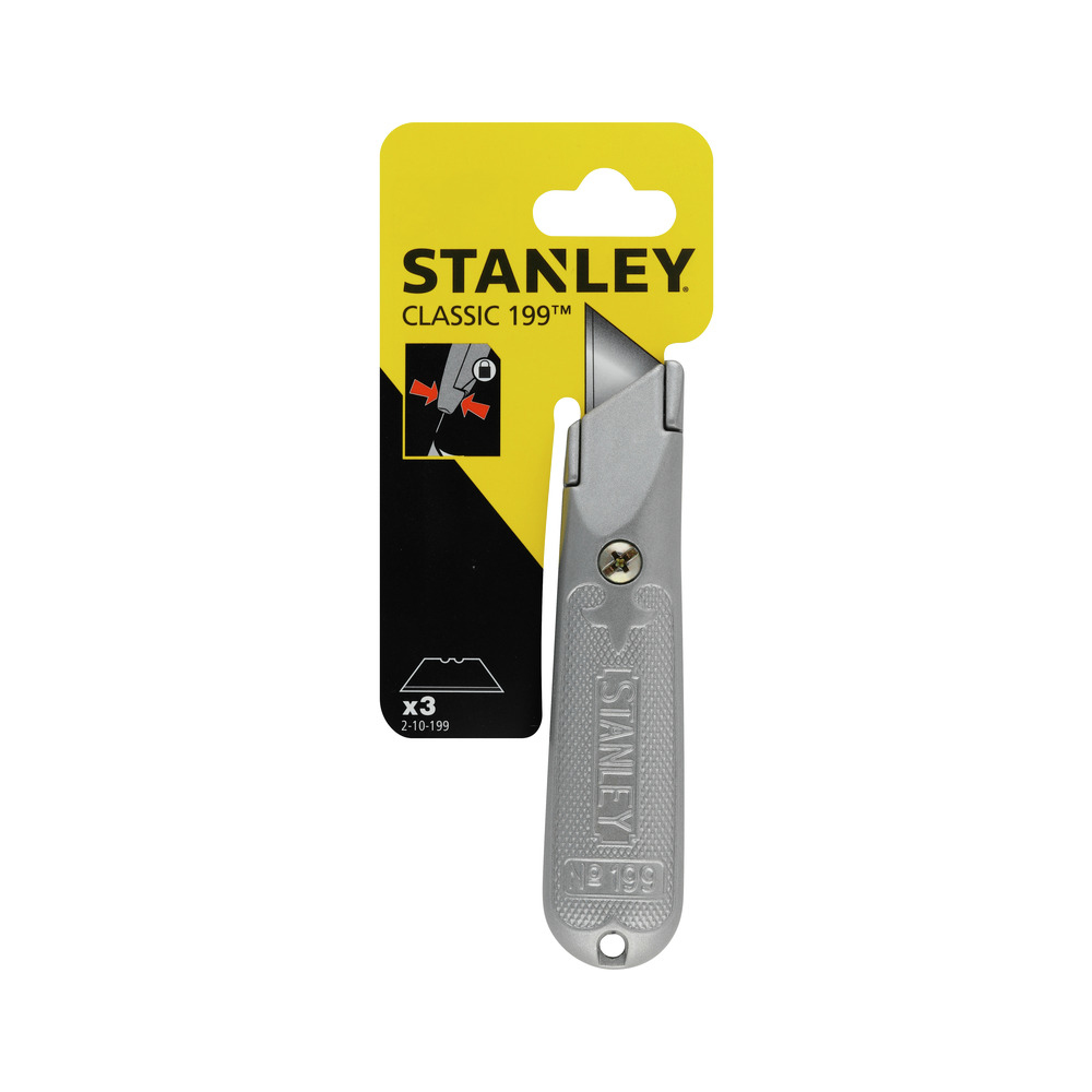 Stanley 140mm 199E Fixed Blade Knife, 7 in distributor/wholesale stock ...