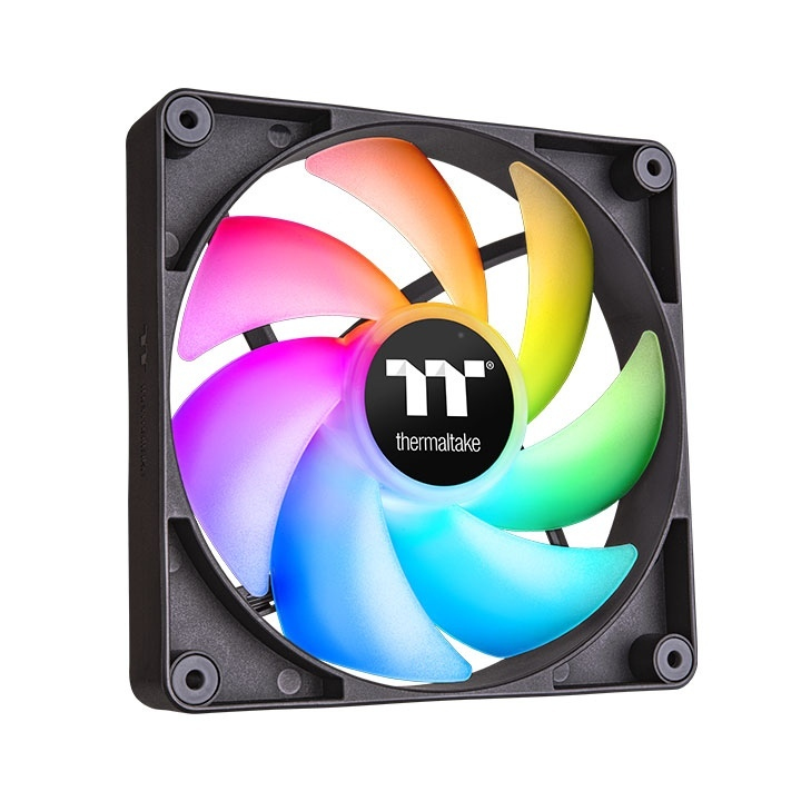 Image of Thermaltake CT120 ARGB Sync PC Computer case Fan Black, White 2 pc(s)
