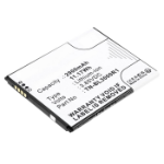 CoreParts MBXMP-BA1789 mobiele telefoon onderdeel Batterij/Accu Wit
