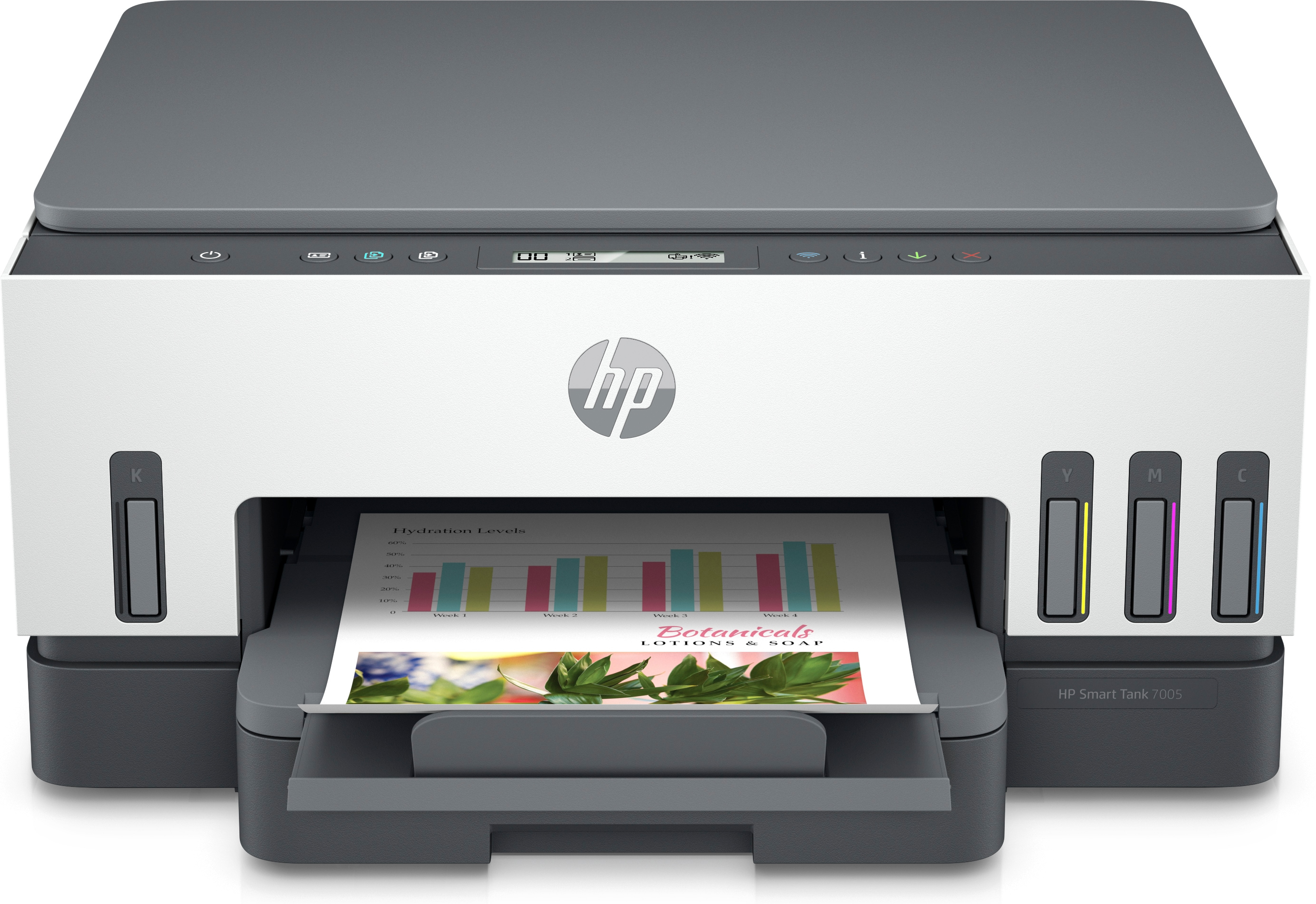 Image of HP Smart Tank 7005e All-in-One, Color, Printer for Print, scan,...
