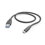 Hama 00201595 USB cable 1.5 m USB 2.0 USB A USB C Black