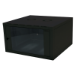 LogiLink W06E66B rack cabinet 6U Wall mounted rack Black