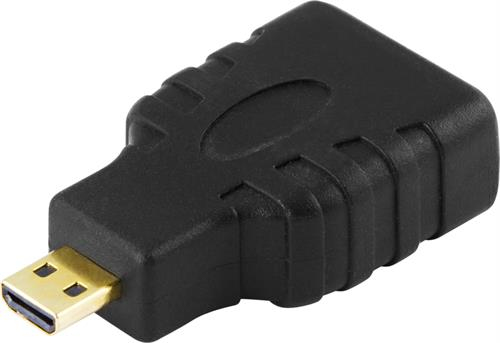 HDMI-24 DELTACO HDMI-24 - Micro-HDMI - HDMI - Black